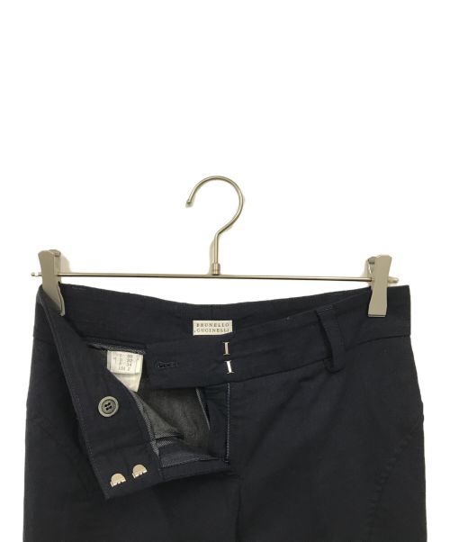 BRUNELLO CUCINELLI（ブルネロクチネリ）BRUNELLO CUCINELLI (ブルネロクチネリ) スラックス ネイビー サイズ:38の古着・服飾アイテム