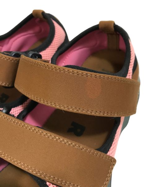 MARNI（マルニ）MARNI (マルニ) ダブルストラップスポーツサンダル ピンク×ブラウン サイズ:38の古着・服飾アイテム