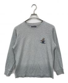 POLO RALPH LAUREN（ポロ・ラルフローレン）の古着「ポロベアカットソー」｜グレー