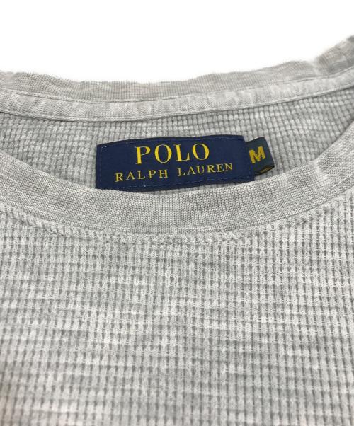 POLO RALPH LAUREN（ポロ・ラルフローレン）POLO RALPH LAUREN (ポロ・ラルフローレン) ポロベアカットソー グレー サイズ:Mの古着・服飾アイテム