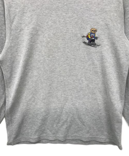 POLO RALPH LAUREN（ポロ・ラルフローレン）POLO RALPH LAUREN (ポロ・ラルフローレン) ポロベアカットソー グレー サイズ:Mの古着・服飾アイテム
