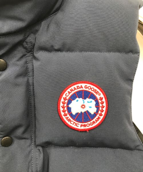 CANADA GOOSE（カナダグース）CANADA GOOSE (カナダグース) ダウンベスト ブルー サイズ:XSの古着・服飾アイテム