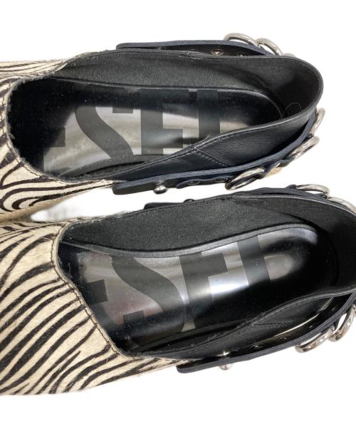 DIESEL（ディーゼル）DIESEL (ディーゼル) エスパドリーユ ベージュ サイズ:37の古着・服飾アイテム