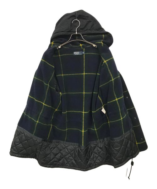 POLO RALPH LAUREN（ポロ・ラルフローレン）POLO RALPH LAUREN (ポロ・ラルフローレン) フーデッドジャケット ブラック サイズ:Mの古着・服飾アイテム
