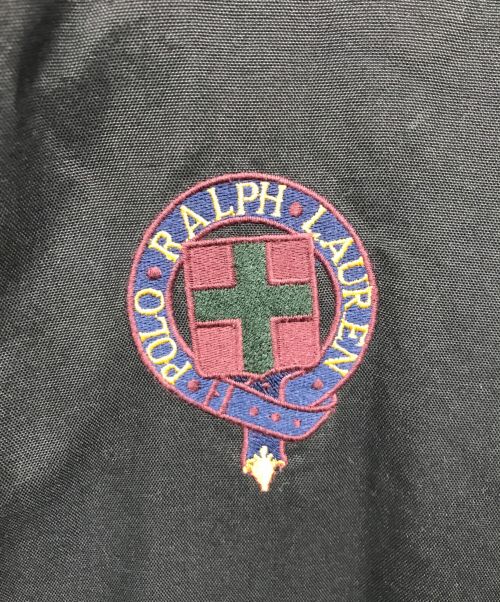 POLO RALPH LAUREN（ポロ・ラルフローレン）POLO RALPH LAUREN (ポロ・ラルフローレン) フーデッドジャケット ブラック サイズ:Mの古着・服飾アイテム