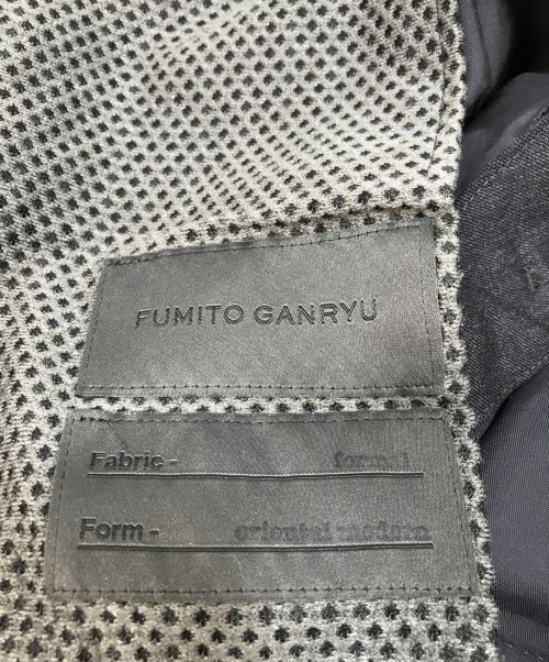 FUMITO GANRYU（フミトガンリュウ）FUMITO GANRYU (フミトガンリュウ) POKETS KRUTA SLACKS グレー サイズ:3の古着・服飾アイテム