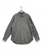 POLO RALPH LAURENポロ・ラルフローレン）の古着「チェックシャツ」｜グレー