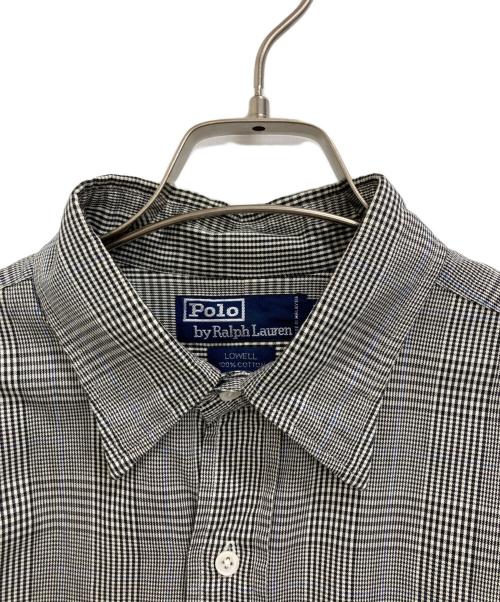 POLO RALPH LAUREN（ポロ・ラルフローレン）POLO RALPH LAUREN (ポロ・ラルフローレン) チェックシャツ グレー サイズ:36の古着・服飾アイテム