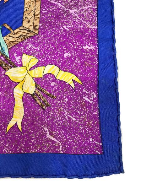 HERMES（エルメス）HERMES (エルメス) カレ90 ブルーの古着・服飾アイテム