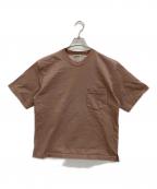 AURALEEオーラリー）の古着「スタンドアップTシャツ」｜ピンク