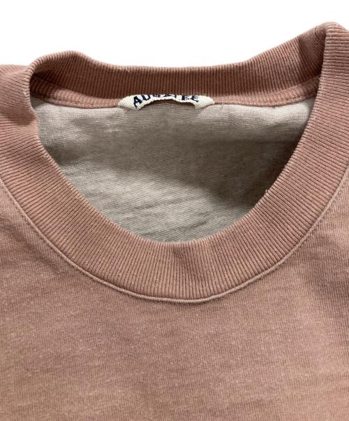 AURALEE（オーラリー）AURALEE (オーラリー) スタンドアップTシャツ ピンク サイズ:3の古着・服飾アイテム