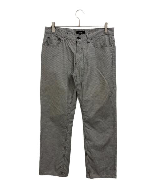 BURBERRY BLACK LABEL（バーバリーブラックレーベル）BURBERRY BLACK LABEL (バーバリーブラックレーベル) ガンクラブチェックパンツ グレー サイズ:82の古着・服飾アイテム
