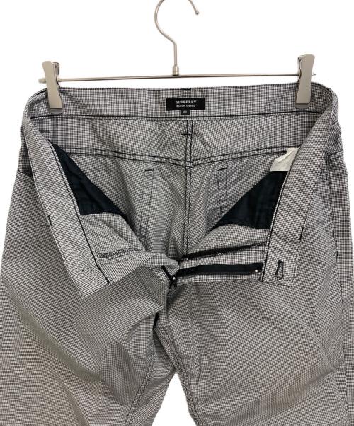 BURBERRY BLACK LABEL（バーバリーブラックレーベル）BURBERRY BLACK LABEL (バーバリーブラックレーベル) ガンクラブチェックパンツ グレー サイズ:82の古着・服飾アイテム