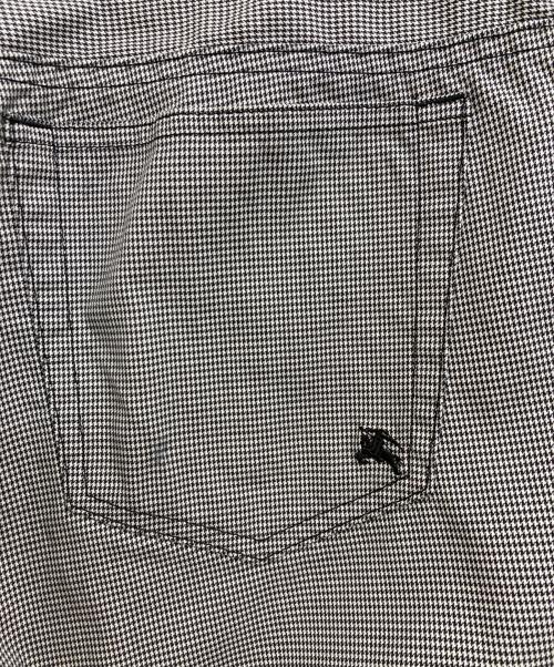 BURBERRY BLACK LABEL（バーバリーブラックレーベル）BURBERRY BLACK LABEL (バーバリーブラックレーベル) ガンクラブチェックパンツ グレー サイズ:82の古着・服飾アイテム