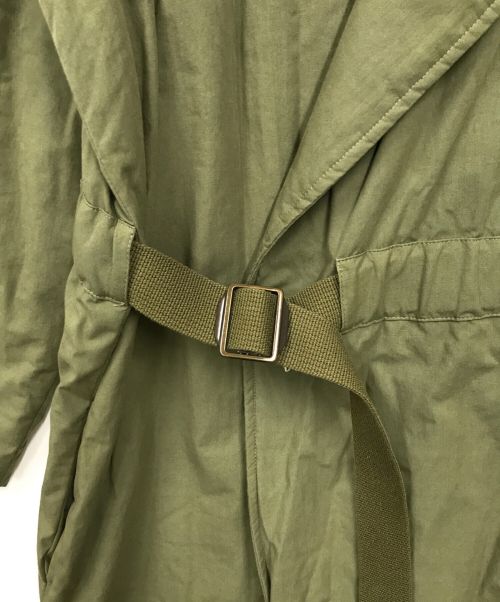 seya.（セヤ）seya. (セヤ) ベルテッドコート グリーン サイズ:Mの古着・服飾アイテム