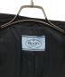 中古・古着 PRADA (プラダ) ボンディングコート ブラック サイズ:44：55000円