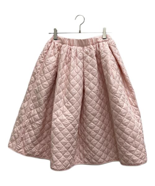 Gypsohila（ジプソフィア）Gypsohila (ジプソフィア) キルティングスカート ピンク サイズ:Freeの古着・服飾アイテム