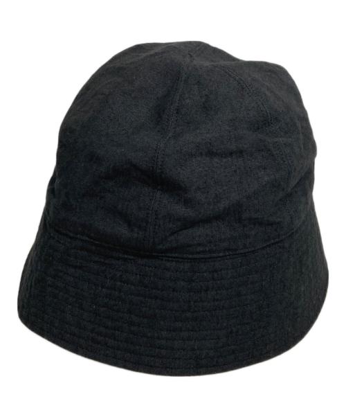 kijima takayuki（キジマタカユキ）KIJIMA TAKAYUKI (キジマタカユキ) PAPER LINEN SAILOR HAT ブラック サイズ:2の古着・服飾アイテム