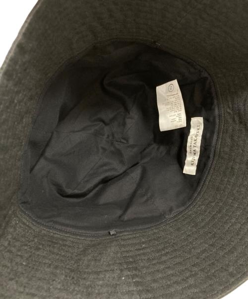 kijima takayuki（キジマタカユキ）KIJIMA TAKAYUKI (キジマタカユキ) PAPER LINEN SAILOR HAT ブラック サイズ:2の古着・服飾アイテム