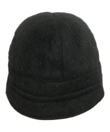 kijima takayuki（キジマタカユキ）の古着「MOHAIR SILK SHAGGY SAILOR HAT」｜ブラック
