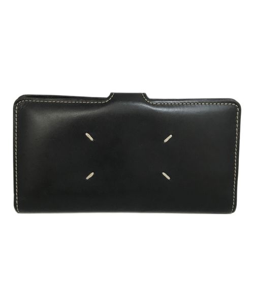 Maison Margiela（メゾンマルジェラ）Maison Margiela (メゾンマルジェラ) 長財布 ブラックの古着・服飾アイテム