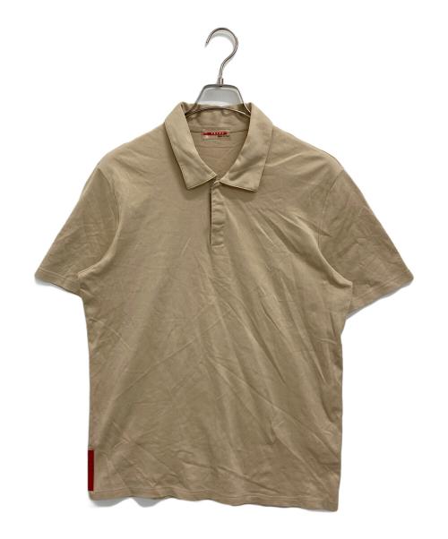 PRADA SPORTS（プラダスポーツ）PRADA SPORTS (プラダスポーツ) ポロシャツ ベージュ サイズ:XLの古着・服飾アイテム