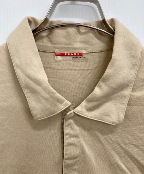 PRADA SPORTS（プラダスポーツ）PRADA SPORTS (プラダスポーツ) ポロシャツ ベージュ サイズ:XLの古着・服飾アイテム