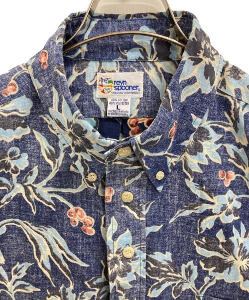 reyn spooner（レイン スプナー）reyn spooner (レイン スプナー) アロハシャツ ブルー サイズ:Lの古着・服飾アイテム