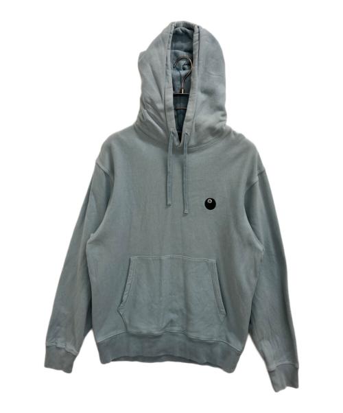 stussy（ステューシー）stussy (ステューシー) 8ボールプルオーバーパーカー レッド サイズ:Mの古着・服飾アイテム