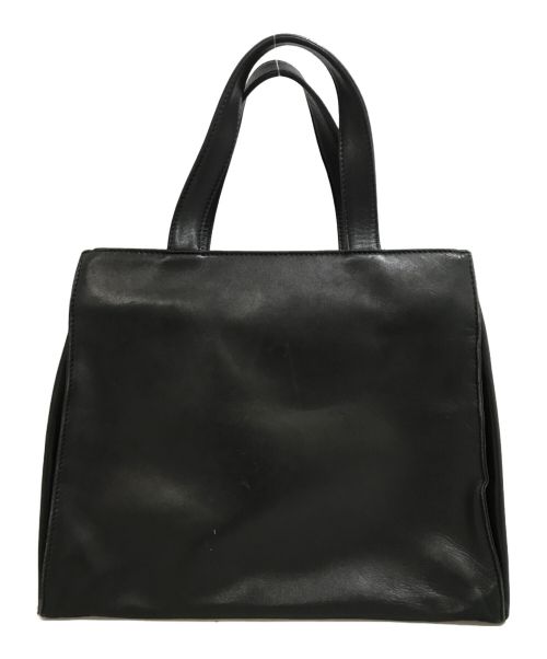 LOEWE（ロエベ）LOEWE (ロエベ) レザーハンドバッグ ブラック サイズ:-の古着・服飾アイテム