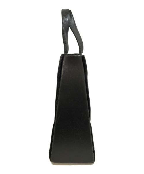 LOEWE（ロエベ）LOEWE (ロエベ) レザーハンドバッグ ブラック サイズ:-の古着・服飾アイテム