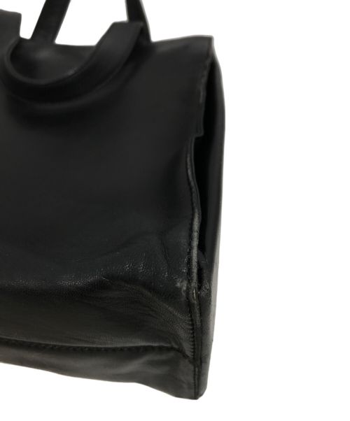 LOEWE（ロエベ）LOEWE (ロエベ) レザーハンドバッグ ブラック サイズ:-の古着・服飾アイテム