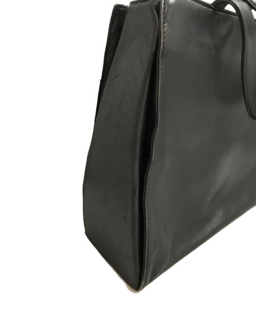 LOEWE（ロエベ）LOEWE (ロエベ) レザーハンドバッグ ブラック サイズ:-の古着・服飾アイテム