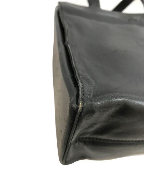 LOEWE（ロエベ）LOEWE (ロエベ) レザーハンドバッグ ブラック サイズ:-の古着・服飾アイテム