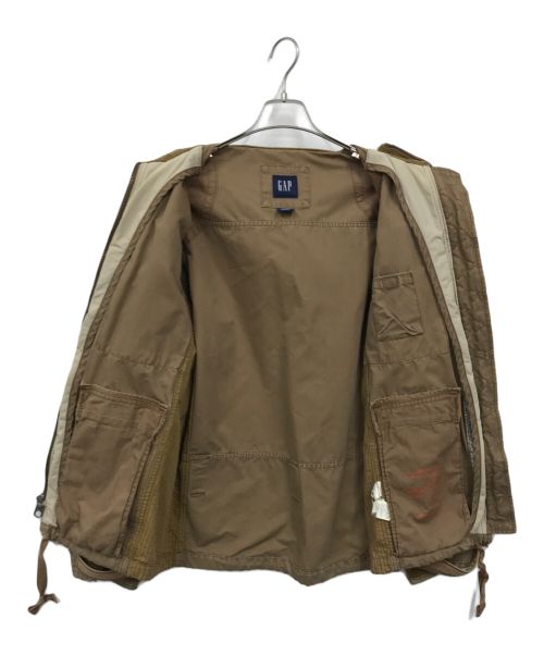 GAP（ギャップ）GAP (ギャップ) マルチポケットフィールドジャケット ブラウン サイズ:Mの古着・服飾アイテム