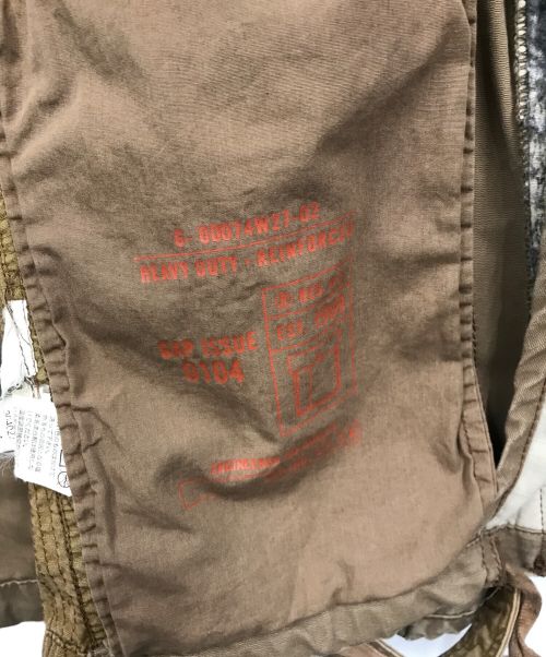 GAP（ギャップ）GAP (ギャップ) マルチポケットフィールドジャケット ブラウン サイズ:Mの古着・服飾アイテム