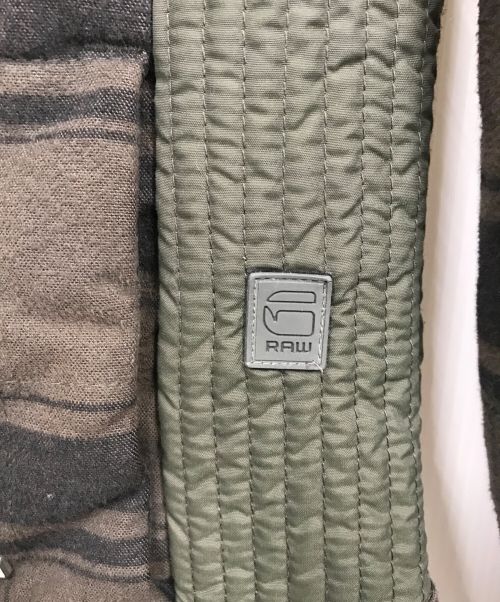 G-STAR RAW（ジースターロゥ）G-STAR RAW (ジースターロゥ) ドッキングジャケット グリーン サイズ:Sの古着・服飾アイテム