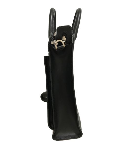 Rich I（リッチアイ）Rich I (リッチアイ) M.RECTANGLE LEATER HELMET BAG ブラックの古着・服飾アイテム
