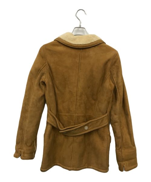 Rugby Ralph Lauren（ラグビーラルフローレン）Rugby Ralph Lauren (ラグビーラルフローレン) シープスキンコート ベージュ サイズ:XSの古着・服飾アイテム