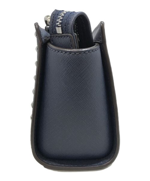 MICHAEL KORS（マイケル・コース）MICHAEL KORS (マイケルコース) ショルダーバッグ ネイビーの古着・服飾アイテム