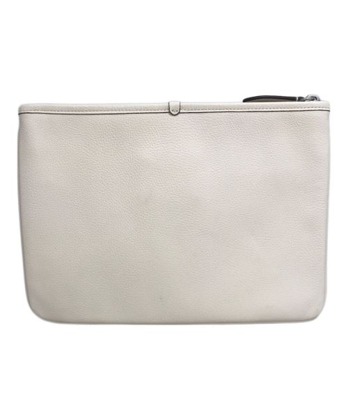 COACH（コーチ）COACH (コーチ) エッセンシャル ポーチ 28 ホワイトの古着・服飾アイテム
