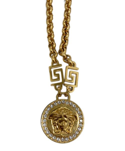 VERSACE（ヴェルサーチェ）VERSACE (ヴェルサーチェ) ネックレス ゴールドの古着・服飾アイテム