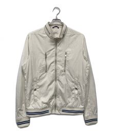 DIESEL（ディーゼル）の古着「ジップナイロンジャケット」｜アイボリー