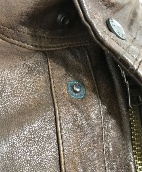 BANANA REPUBLIC（バナナリパブリック）BANANA REPUBLIC (バナナリパブリック) レザージャケット ブラウン サイズ:Mの古着・服飾アイテム