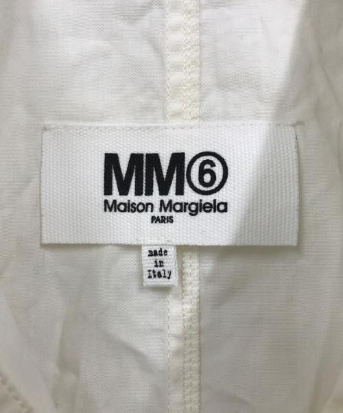 MM6 Maison Margiela（エムエムシックスメゾンマルジェラ）MM6 Maison Margiela (エムエムシックス メゾンマルジェラ) S/Sワンピース アイボリー サイズ:38の古着・服飾アイテム