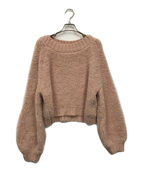 GRACE CONTINENTAL（グレースコンチネンタル）GRACE CONTINENTAL (（グレースコンチネンタル) ニット ピンク サイズ:36の古着・服飾アイテム