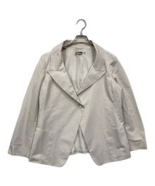 JIL SANDER（ジルサンダー）の古着「1B変形テーラードジャケット」｜ホワイト