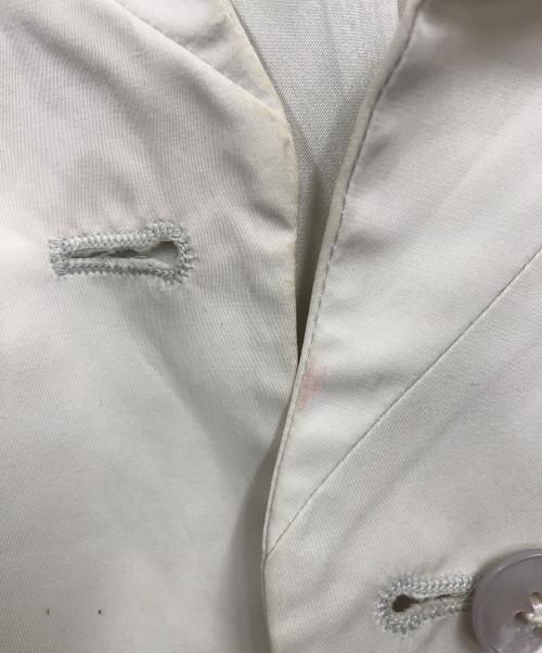 JIL SANDER（ジルサンダー）JIL SANDER (ジルサンダー) 1B変形テーラードジャケット ホワイト サイズ:40の古着・服飾アイテム