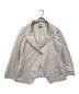 JIL SANDER（ジルサンダー）の古着「1B変形テーラードジャケット」｜ホワイト