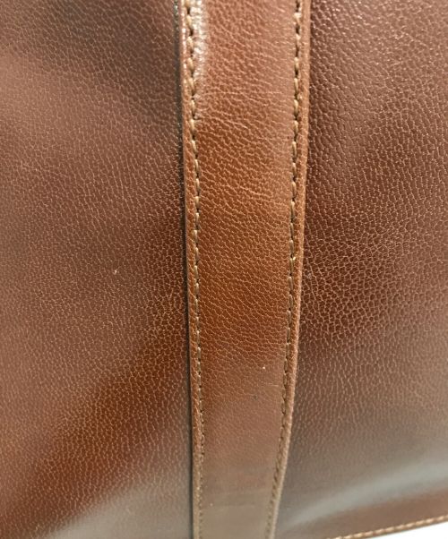 KITAMURA（キタムラ）KITAMURA (キタムラ) レザートートバッグ ブラウンの古着・服飾アイテム